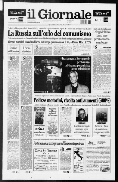 Il giornale : quotidiano del mattino